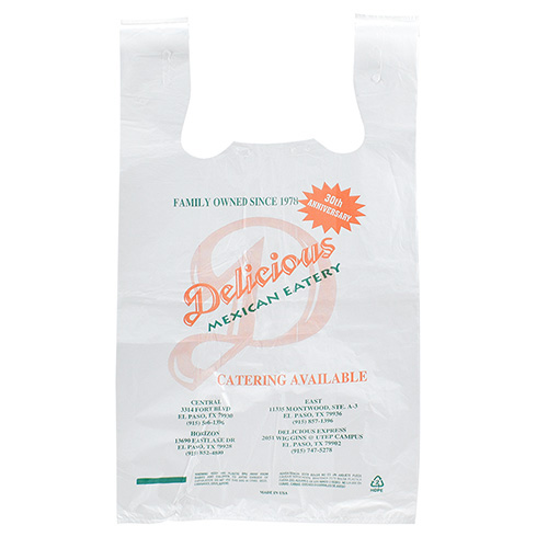Custom Printed T-Shirt Bags